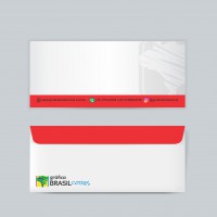 ENVELOPE - CARTA 11,5X23 CM- AP 90 G - 4X0 - 500 UNID.